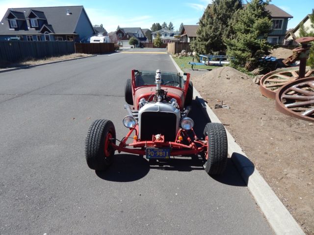 1927 Red Ford Model A