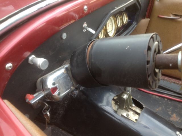 1927 Burgundy Ford Model T Convertible