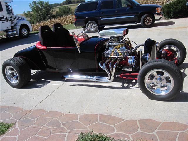 1927 Black Ford Model T Roadster