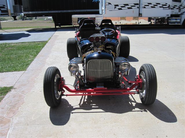 1927 Black Ford Model T Roadster
