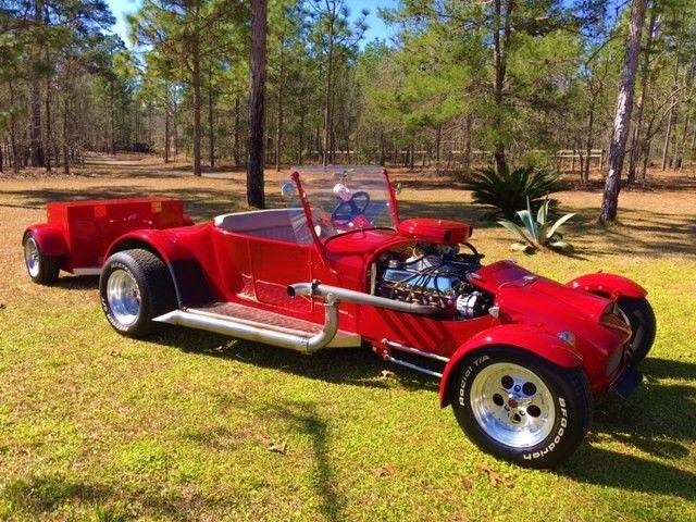 1927 Black Ford Model T Convertible
