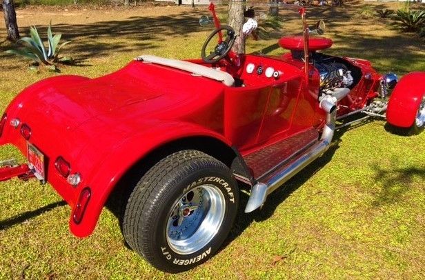 1927 Black Ford Model T Convertible