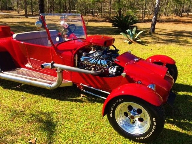 1927 Black Ford Model T Convertible