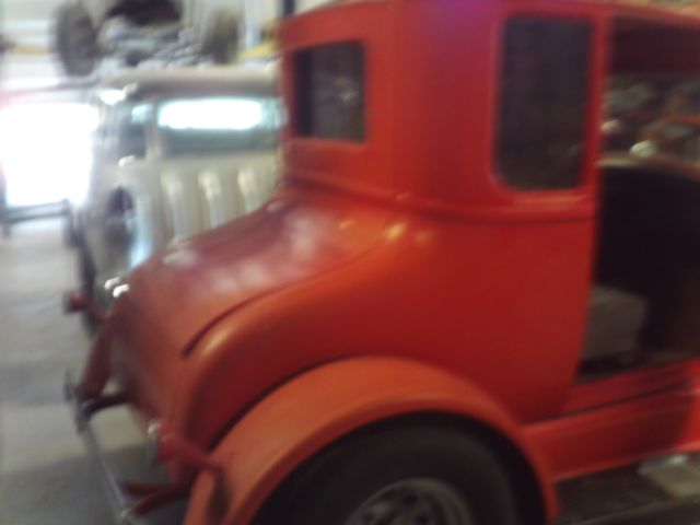 1927 Red Ford Model T Coupe