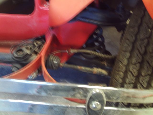 1927 Red Ford Model T Coupe