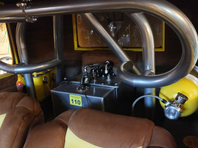 1927 Yellow Ford Model T Sedan