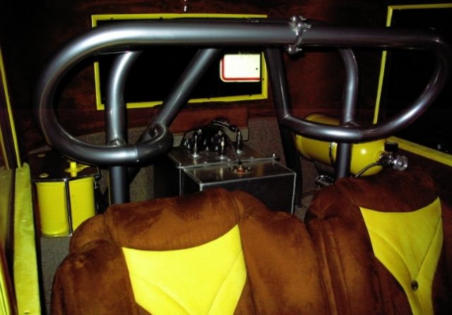 1927 Yellow Ford Model T Sedan