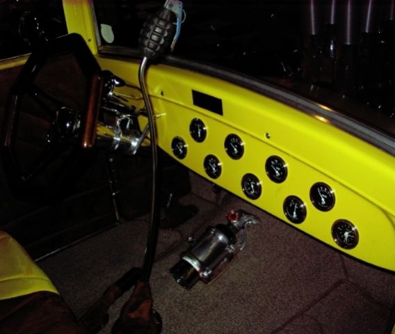 1927 Yellow Ford Model T Sedan