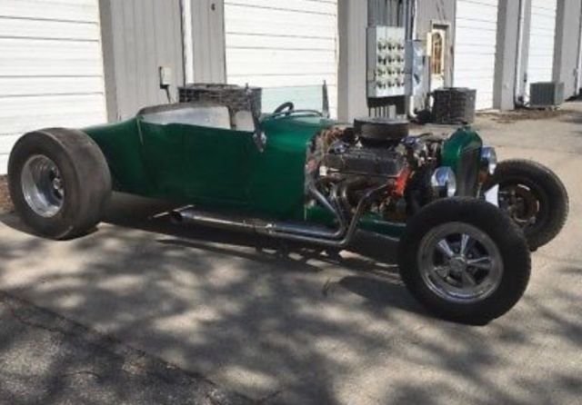 1927 Green Ford Model T Convertible