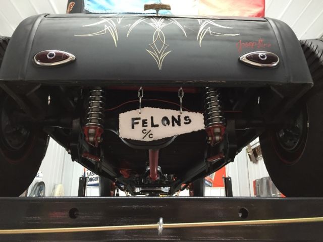 1927 Black Ford Model T Coupe