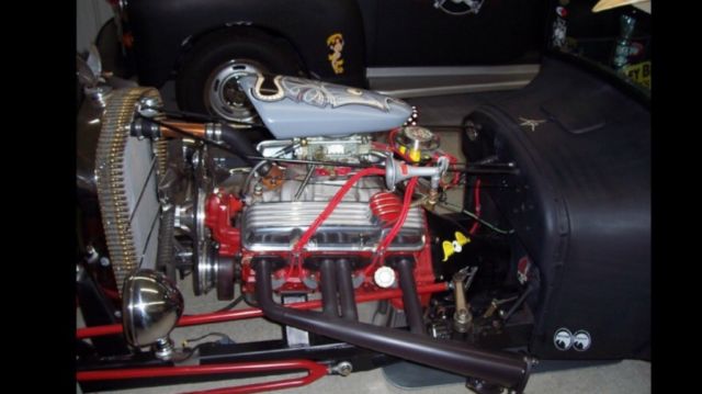 1927 Black Ford Model T Coupe