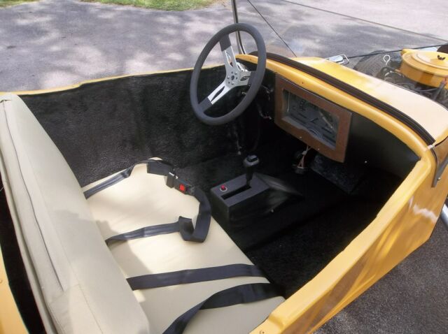1927 Yellow Ford Model T Roadster no top