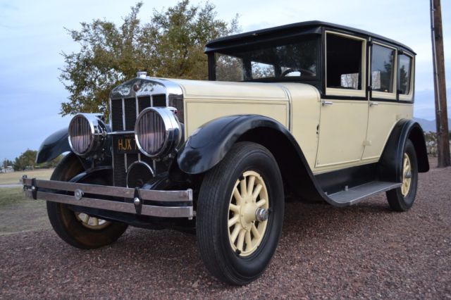1927 Tan Ford (not Ford or Chevy) RARE FRANKLIN 11B Sedan