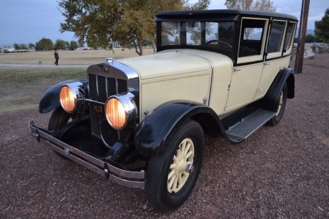 1927 Tan Ford (not Ford or Chevy) RARE FRANKLIN 11B Sedan