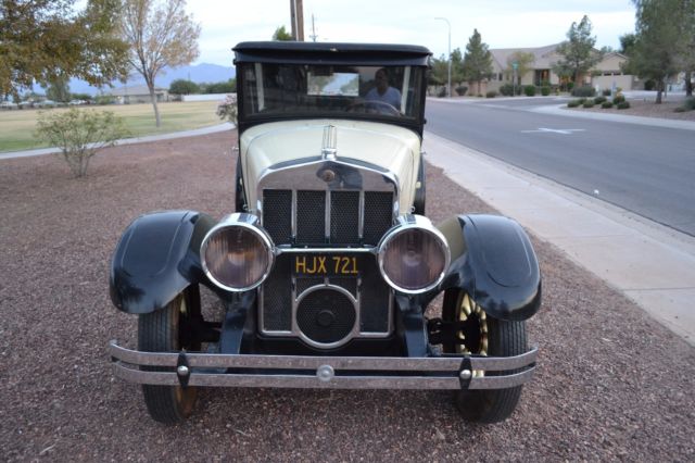 1927 Tan Ford (not Ford or Chevy) RARE FRANKLIN 11B Sedan
