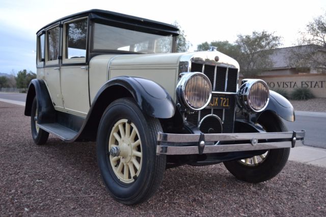 1927 Tan Ford (not Ford or Chevy) RARE FRANKLIN 11B Sedan