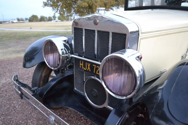 1927 Tan Ford (not Ford or Chevy) RARE FRANKLIN 11B Sedan