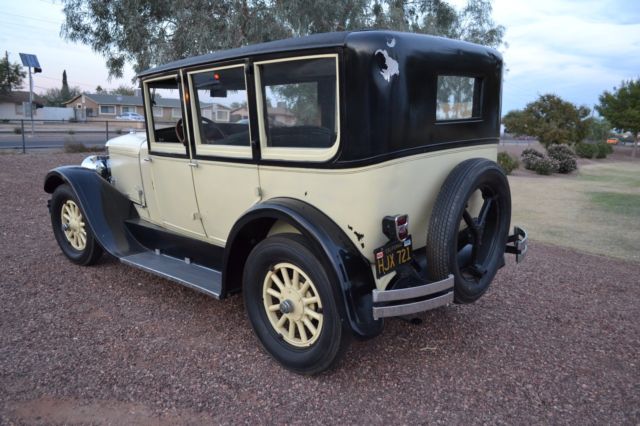 1927 Tan Ford (not Ford or Chevy) RARE FRANKLIN 11B Sedan
