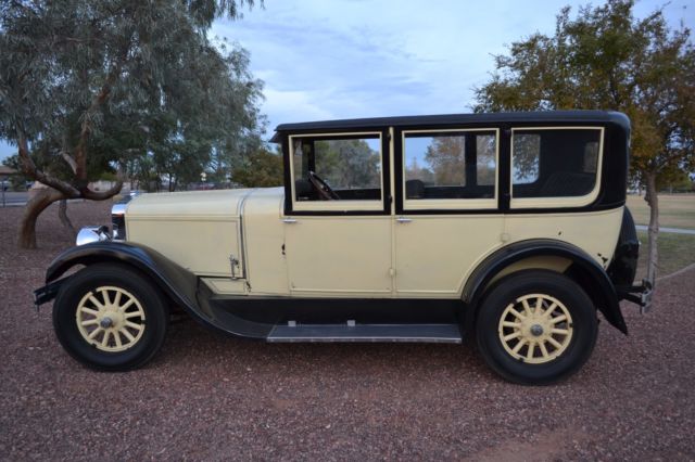 1927 Tan Ford (not Ford or Chevy) RARE FRANKLIN 11B Sedan