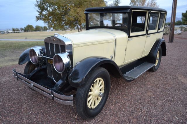 1927 Tan Ford (not Ford or Chevy) RARE FRANKLIN 11B Sedan