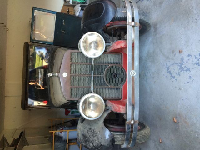 1927 Black Ford Model A tamdom sport
