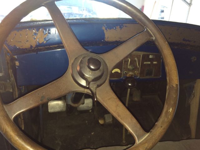 1927 Black Ford Model A tamdom sport