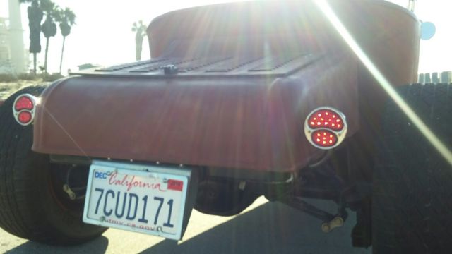 1927 Red Ford Model T Convertible