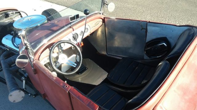 1927 Red Ford Model T Convertible