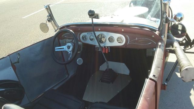 1927 Red Ford Model T Convertible