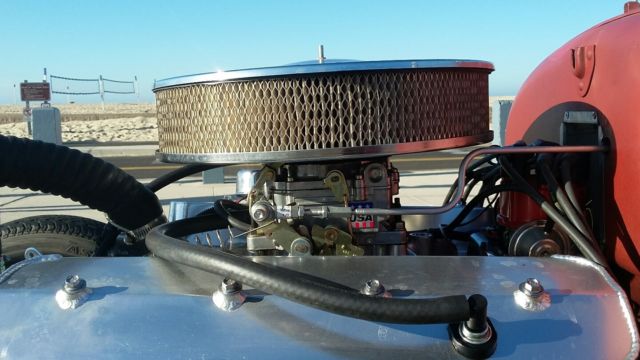 1927 Red Ford Model T Convertible