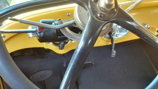 1927 Yellow Ford Model T