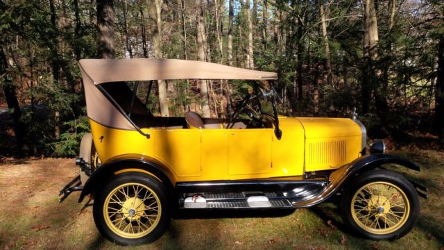 1927 Yellow Ford Model T