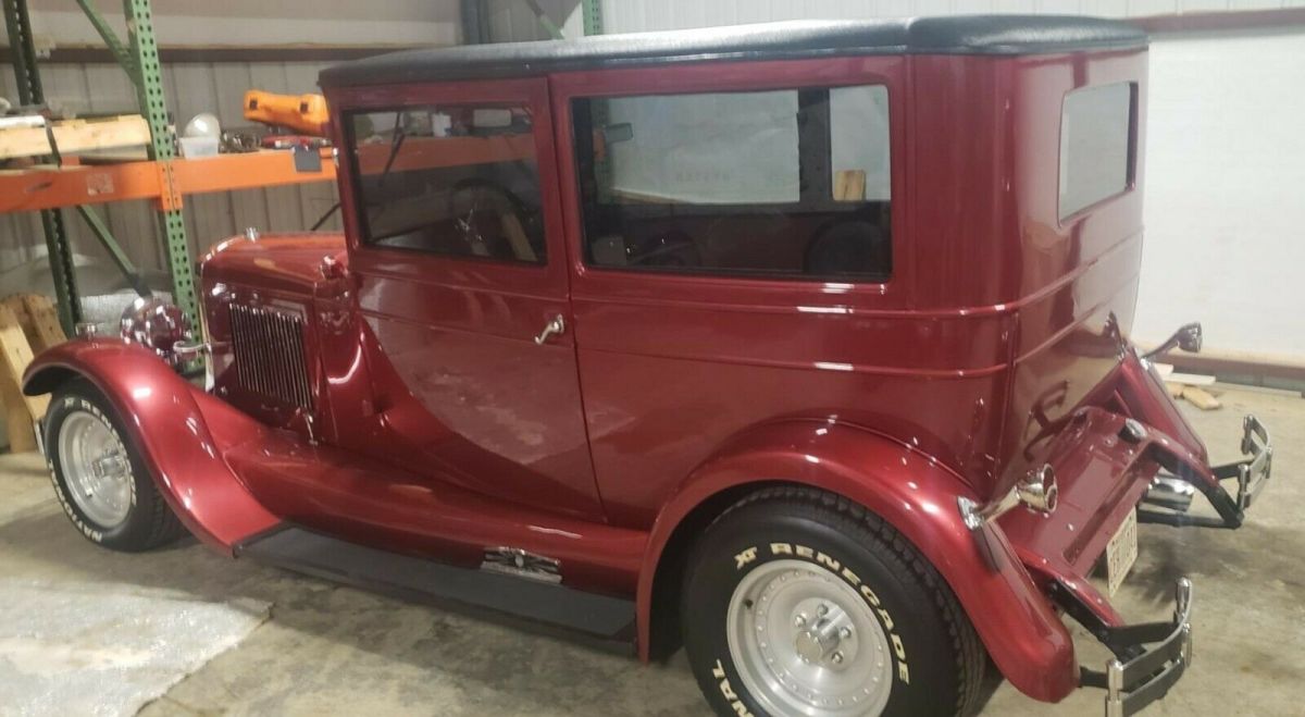 1927 Burgundy Oldsmobile Street Rod Sedan