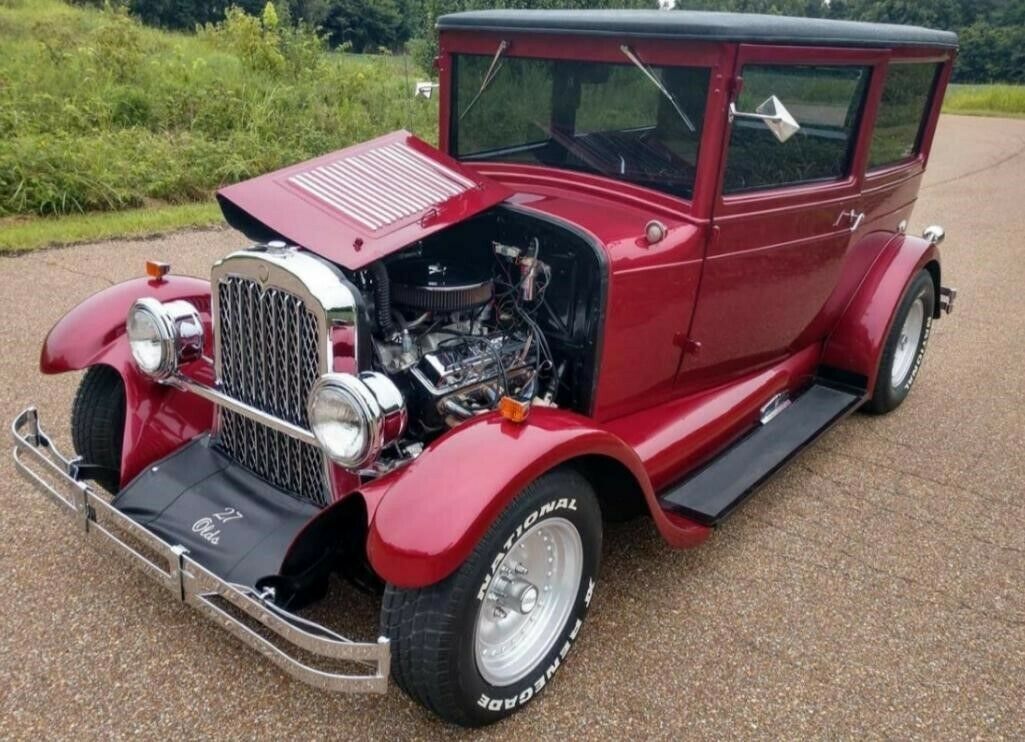 1927 Burgundy Oldsmobile Street Rod Sedan