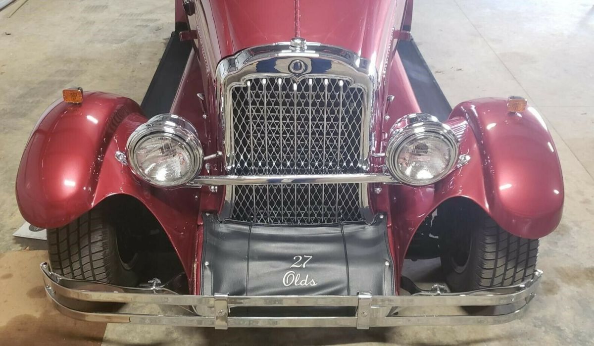 1927 Burgundy Oldsmobile Street Rod Sedan