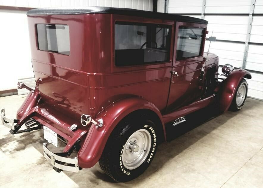 1927 Burgundy Oldsmobile Street Rod Sedan