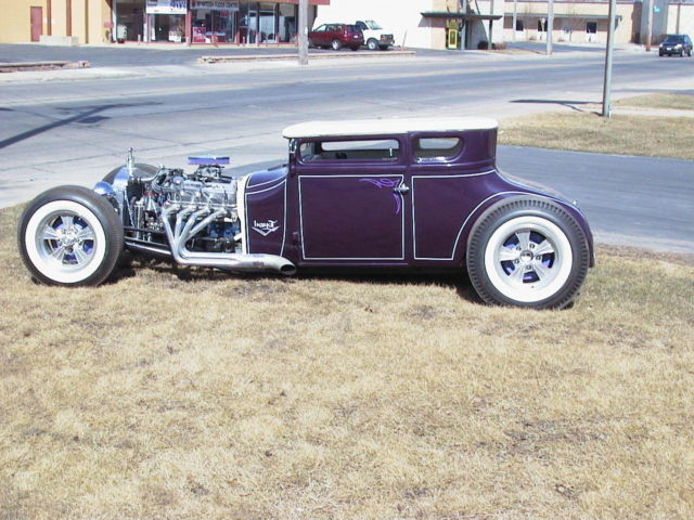 1927 METALFLAKE PURPLE Ford Model T ALL STEEL
