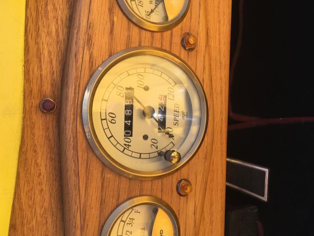 1927 yellow/red flames Ford Model T Convertible