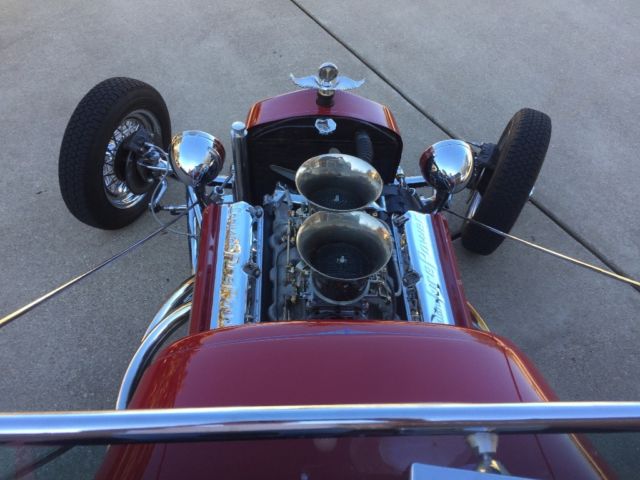 1927 Burgundy Ford Model T Coupe