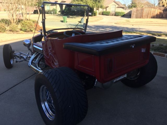 1927 Burgundy Ford Model T Coupe