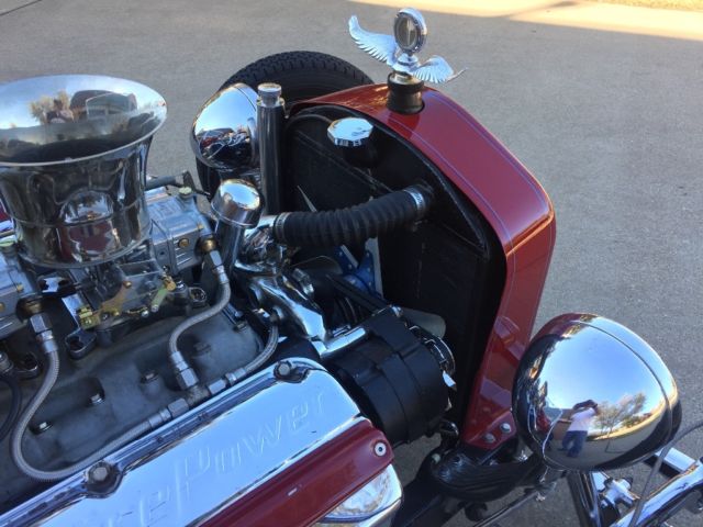 1927 Burgundy Ford Model T Coupe