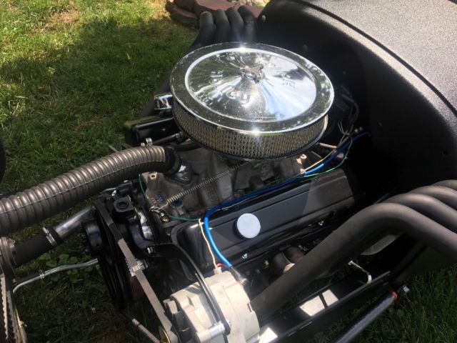 1927 Black Ford Model T Convertible