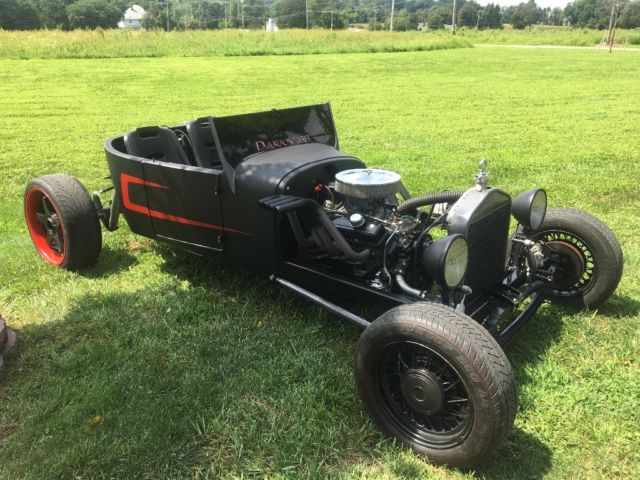 1927 Black Ford Model T Convertible