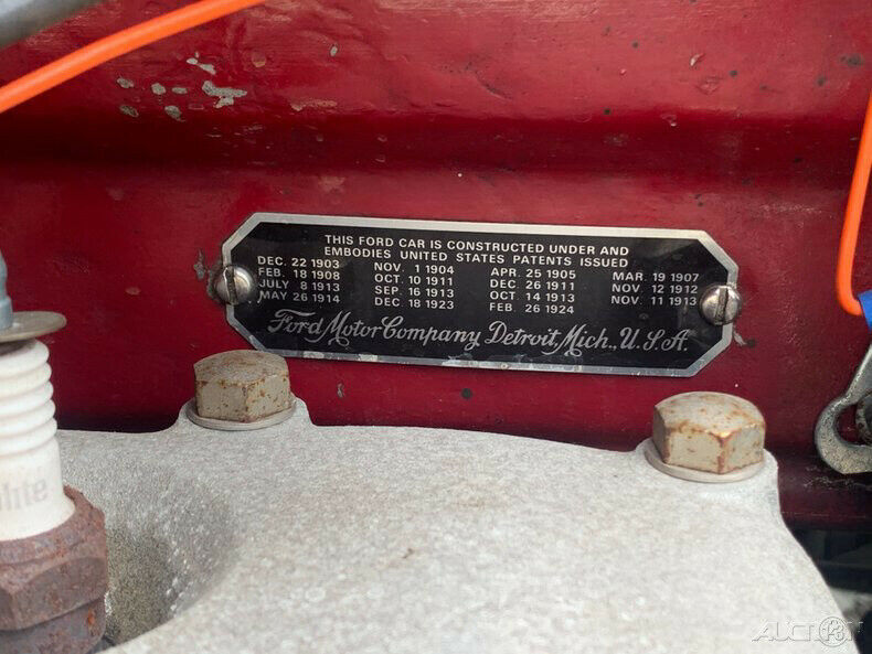 1927 Red Ford T Bucket