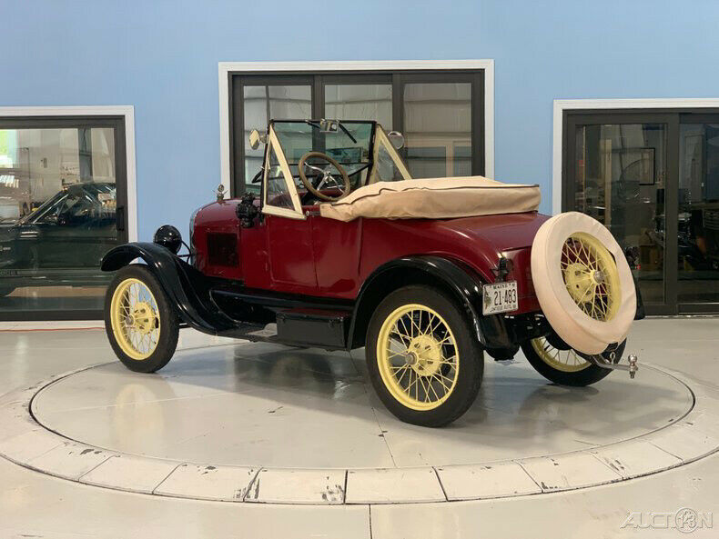 1927 Red Ford T Bucket