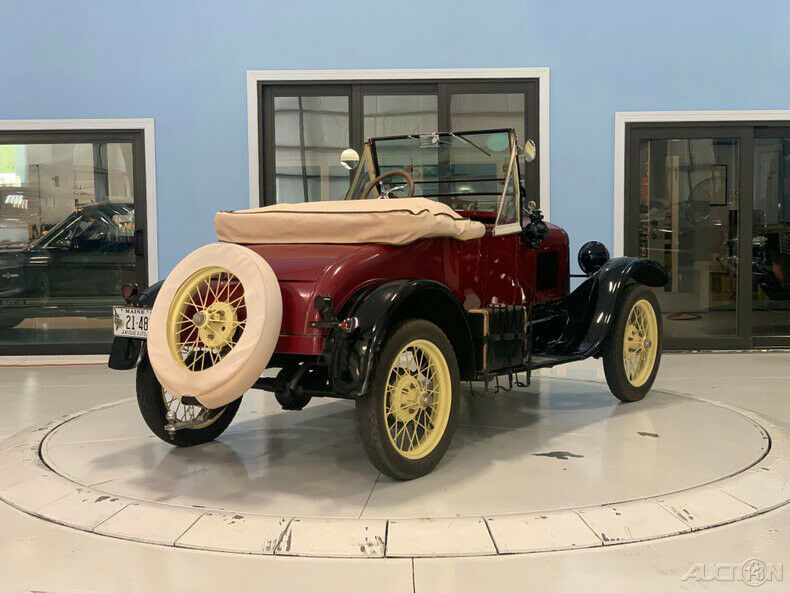 1927 Red Ford T Bucket