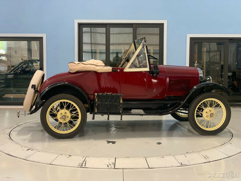 1927 Red Ford T Bucket
