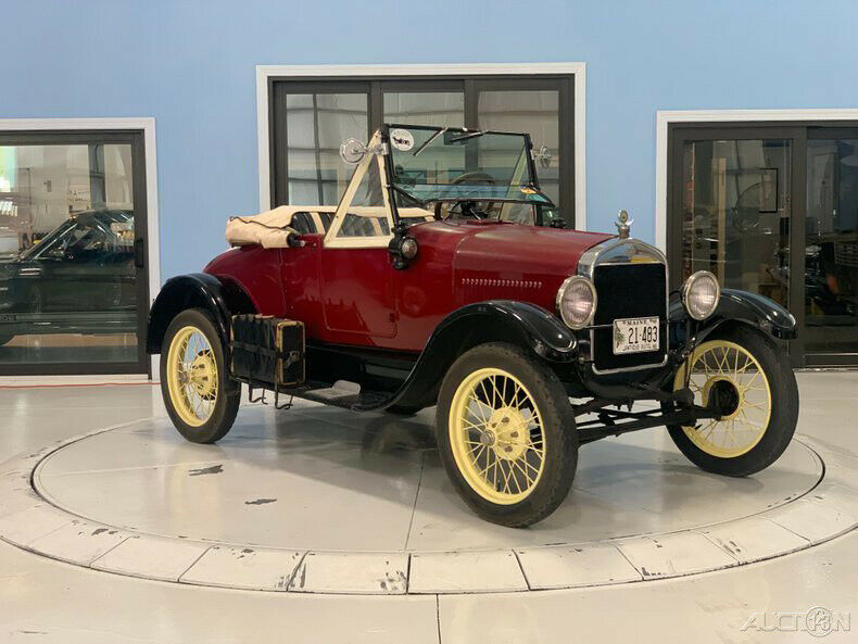 1927 Red Ford T Bucket