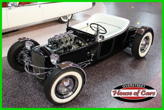 1927 Black Ford Model T Convertible