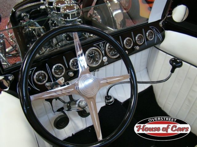 1927 Black Ford Model T Convertible